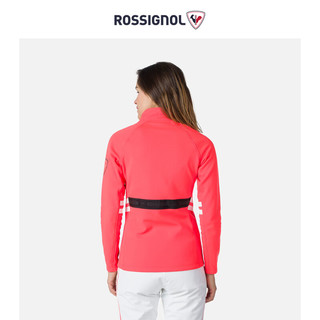 ROSSIGNOL金鸡滑雪服中间层女款保暖滑雪衣Hero系列滑雪雪服 霓虹红 M