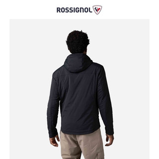 ROSSIGNOL卢西诺男款滑雪夹克中间层PRIMALOFT保暖舒适滑雪服外套 黑色 M
