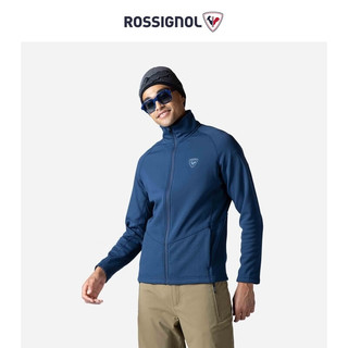ROSSIGNOL卢西诺男士滑雪服中间层雪衣保暖舒适雪服金鸡滑雪服 黑色 M