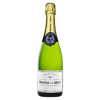 【白中白香槟】2个特级园+2个一级园 法国玛利亚·莫伊起泡葡萄酒