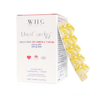 WHC 比利时小红帽深海鱼油rTG结构高纯度鱼油DHA60粒