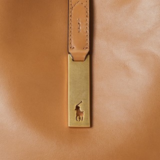 【Polo ID】Ralph Lauren/拉夫劳伦女配 经典款皮革单肩包RL52387