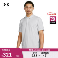 安德玛 UNDERARMOUR）Performance 3.0男子高尔夫运动Polo衫1377376 白色103 XXL