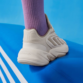 adidas OZELIA经典复古运动老爹鞋女子阿迪达斯三叶草IE9530 汉玉白 35.5(215mm)