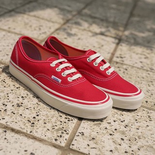 VANS 范斯 Authentic 44 Deck正红色安纳海姆板鞋出游好鞋