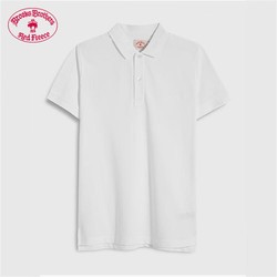 Brooks Brothers 布克兄弟 男士新款纯棉珠地网眼纯色短袖Polo衫