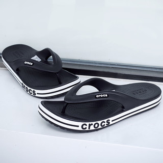 卡骆驰（crocs）crocs男鞋女鞋 24春季户外沙滩鞋透气贝雅卡骆班人字拖鞋休闲拖鞋 066 38-39