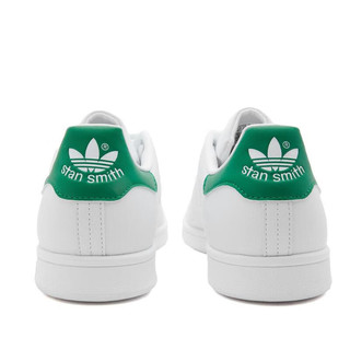 阿迪达斯 （adidas）经典男士低帮板鞋 小白鞋 Stan Smith 时尚轻便系带运动鞋 White 45