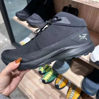 始祖鸟（ARC’TERYX）FL2 GTX 户外中帮登山徒步鞋运动男鞋 0788 2600 黑金 41