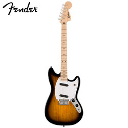Fender 芬达 电吉他音速sonic MUSTANG单单枫木指板初学入门电吉他 两色日落