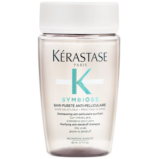 KÉRASTASE 卡诗 KERASTASE）体验装旅行装 白金赋活耀光 去屑净透洗发水 80ml 1瓶