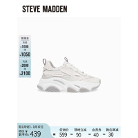 STEVE MADDEN/思美登冬厚底休闲运动老爹鞋 POSSESSION 灰/白色一 35