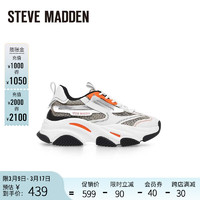 史蒂夫·马登 STEVE MADDEN/思美登冬厚底休闲运动老爹鞋 POSSESSION 灰/白色二 36