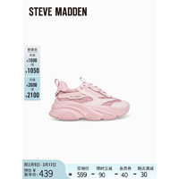 史蒂夫·马登 STEVE MADDEN/思美登冬厚底休闲运动老爹鞋 POSSESSION 灰粉 40