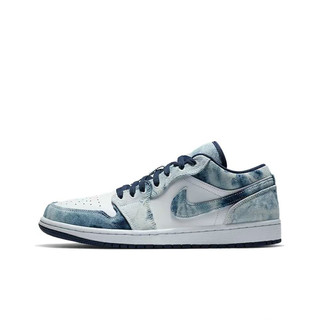 AIR JORDAN 上尚DP AIR JORDAN 1 LOW AJ1 水洗丹宁 牛仔扎染 CZ8455-100