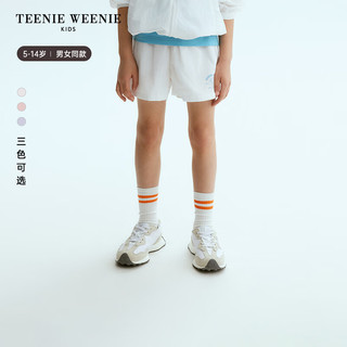 Teenie Weenie Kids小熊童装24夏季男女童轻薄宽松防晒短裤 粉色 130cm