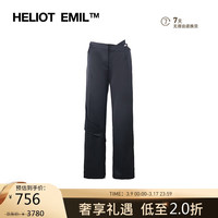 HELIOT EMIL 女士直筒修身休闲裤 HE W10043M02 BLK01 40 送女友