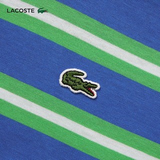 LACOSTELACOSTE法国鳄鱼24春季|TJ7122 IU1/蓝绿条纹拼色 6A 120