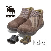 MOZ 日本直邮MOZ Boots 女式 9902207 Moz 2023 秋冬短靴 防寒