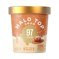88VIP：HALO TOP 北极光环 HALOTOP/北极光环冰淇淋70g轻卡雪盐焦糖冰激凌冷饮网红雪糕