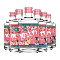 江小白 果立方果酒 23%vol 蜜桃味*6+白葡萄味 168ml 共7瓶