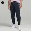 lululemon 丨Zippered Cuff 男士宽松运动裤 LM5ANGA 海军蓝/灰玫瑰