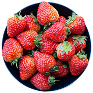 芬果时光 国产新鲜大凉山冬草莓 新鲜水果 2.7-3斤装