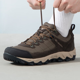 哥伦比亚（Columbia）徒步鞋男鞋秋冬季户外运动休闲舒适透气防水耐磨登山鞋YM0740 YM0740208 42.5