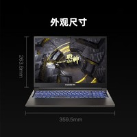 Hasee 神舟 战神T8E64 16英寸游戏笔记本电脑（i7-14650HX、16GB、1TB、RTX4070）