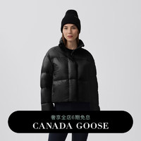 CANADA GOOSE 6期免息：Cypress女士短款羽绒服休闲外套大鹅羽绒服 2256W 61 黑色 L