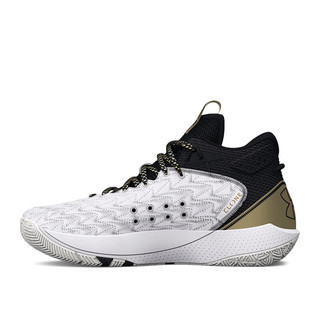 安德玛 UNDERARMOUR）HOVR Havoc 5 Clone运动篮球鞋3025605 白色100 43