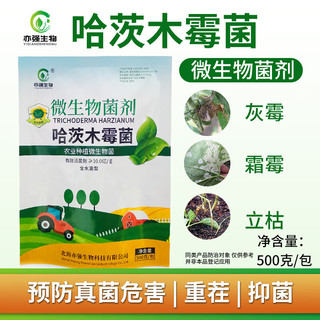 亦强生物（YIQIANGSHENGWU）哈茨木霉预防作物土传病害促进作物改善土壤板结 10亿/克 10公斤/件  大包装