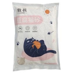 傲杭 豆腐除臭猫砂包邮猫咪室内奶香不粘底猫沙2kg