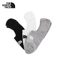 北面 袜子男女通用款户外舒适透气袜7WI1 I69/黑白灰色