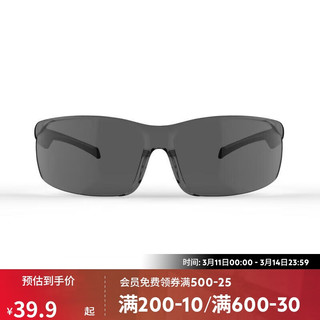 骑行运动太阳眼镜RCROCKRIDER3号深灰色镜片2423287