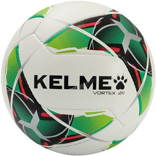 KELME\卡尔美青少年4号5号球中考足球PU皮球手缝比赛用球耐磨成人 白荧光绿 5号