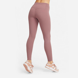 耐克女裤ZENVY放空系列女低强度包覆速干高腰紧身裤DQ6014-208