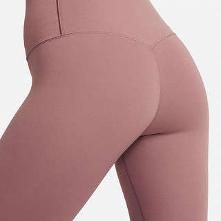 耐克女裤ZENVY放空系列女低强度包覆速干高腰紧身裤DQ6014-208