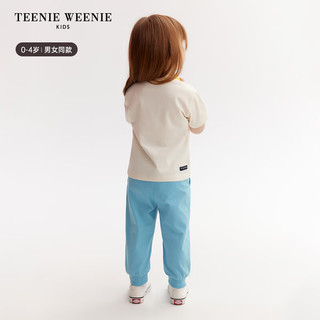 Teenie Weenie Kids小熊童装24春夏男女宝宝运动风舒适长裤 藏青色 110cm