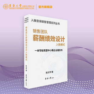 销售团队薪酬绩效设计入微模式 企业管理 销售管理 工资管理 东华大学出版社