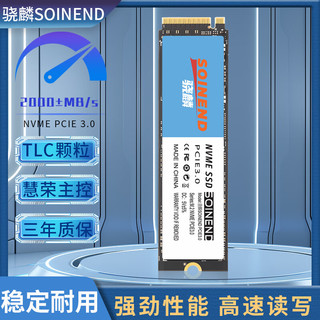 SOINEND 骁麟 THZC330 M.2 NVMe 固态硬盘 256GB PCIe3.0
