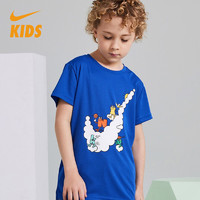 88VIP：NIKE 耐克 童装小童男童夏季DRI-FIT速干短袖T恤透气休闲运动上衣