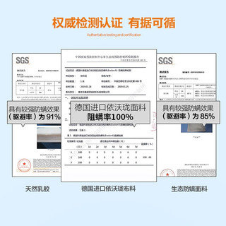 百圣牛床垫 席梦思慕斯床垫卧室家具大床垫双人床垫睡眠精灵乳胶垫 独立筒弹簧+3cm乳胶+防螨面料 1500*2000