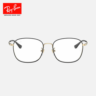 Ray-Ban 雷朋 RayBan）金属方形近视眼镜框复古轻盈修颜光学镜架0RX6418D