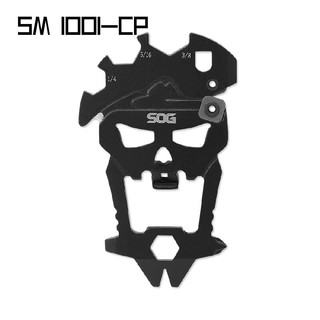 SOG美国索格骷髅头多功能工具EDC户外装备开瓶器钥匙扣SM1001-CP SM1001-CP