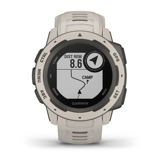 佳明（GARMIN）Instinct 本能GPS蓝牙心率防水智能手表 跑步骑行游泳运动手表 苔原黄标准版010-02064-01