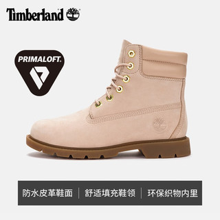 添柏岚（Timberland）官方女鞋新款6寸靴户外休闲防水A5N35 A5N35W/浅泥土色 37