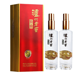 泸州老窖 LUZHOULAOJIAO）白酒系列 52度 500mL 2瓶 特曲纪念版