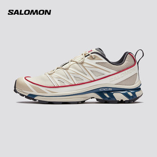 salomon 萨洛蒙 男女款 户外运动休闲潮流时尚轻量稳定抓地越野跑鞋 XT-6 EXPANSE 米灰 472885