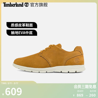 Timberland 男鞋户外休闲皮革|A411H A411HW/小麦色 40